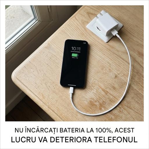 De ce nu ar trebui să încărcați bateria telefonului la 100%