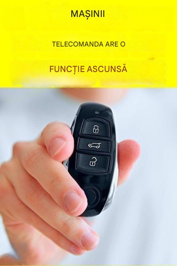 Țineți apăsată telecomanda mașinii timp de 5 secunde: Un sfat practic.