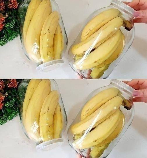 Bananele nu se vor strica în doar câteva zile; cu această metodă,