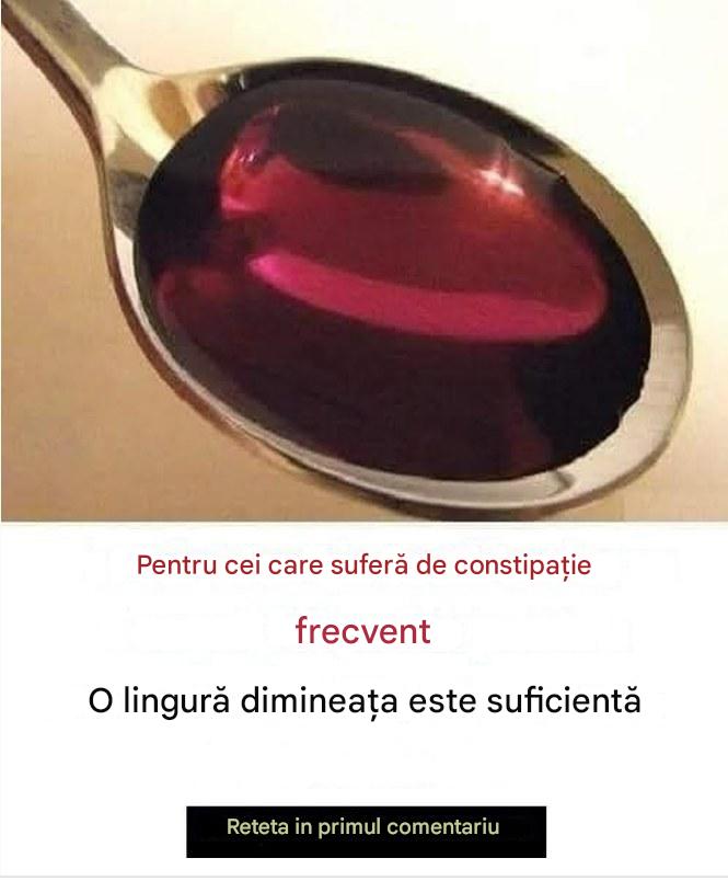 Doar 1 lingură dimineața slăbește “stool” blocat și reduce balonarea burții!