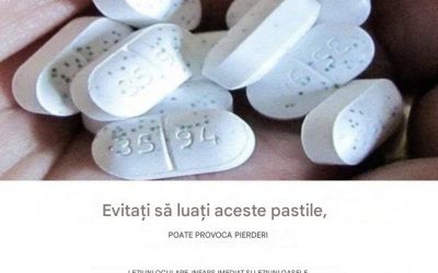 ATENŢIE! ACESTE COMPRIMATE POT PROVOCA CHEAGURI DE SÂNGE ȘI ATACURI DE CORD