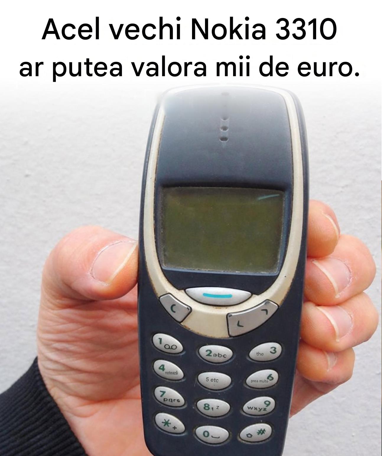 Îți amintești de acel Nokia? Dacă încă îl ai, găsește-l acum: ar putea valora mii de euro! 💸