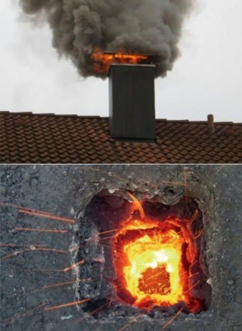 Ce ar trebui să faci dacă funinginea ia foc în coșul de fum?