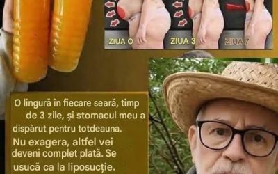 Răcoritor și delicios! O lingură în fiecare seară, timp de trei zile, și burtica mea a dispărut definitiv. Nu exagera, altfel vei ajunge lipsită de piele. Usucă pielea ca după liposucție. Îți ofer rețeta pentru un simplu „BUNĂ”.