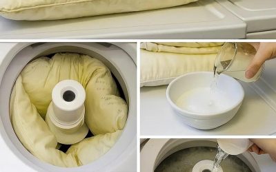 Pentru a albi pernele îngălbenite și pătate, nu este nevoie de detergent: iată un sfat