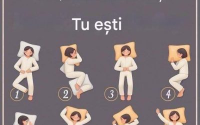 Felul în care dormi arată cât de leneș ești.