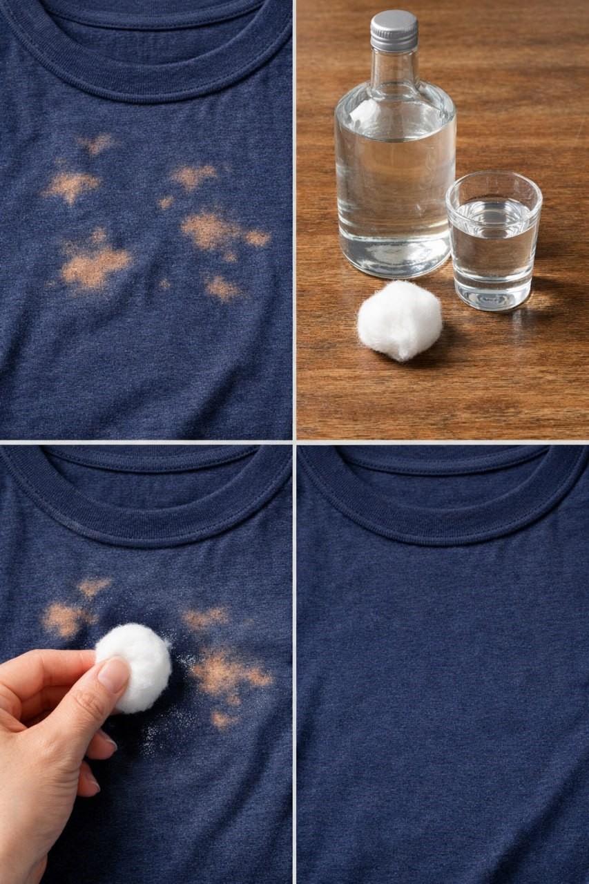 Des taches de javel sur vos vêtements ? Pas besoin de les jeter : voici la solution