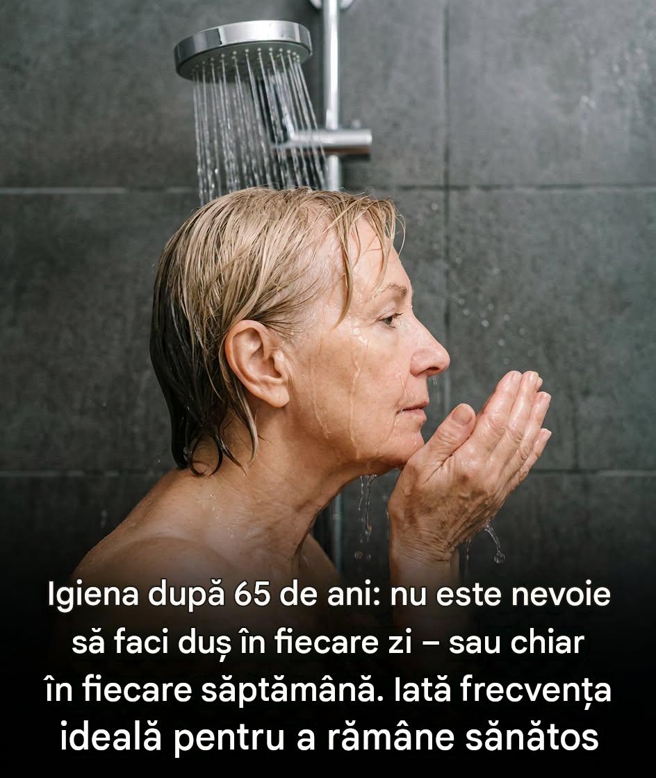 Igiena după 65 de ani: Este chiar necesar să facem duș în fiecare zi? Iată câteva recomandări pentru a vă adapta rutina, păstrându-vă în același timp sănătatea.