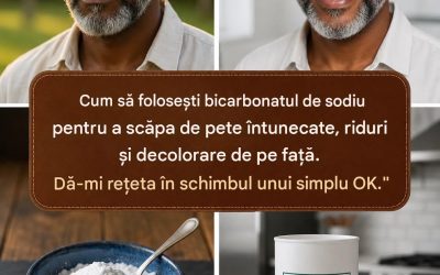 Bicarbonat de sodiu pentru față: beneficii, riscuri și cum să îl folosești în siguranță… Rețetă completă și primul comentariu 💬👇