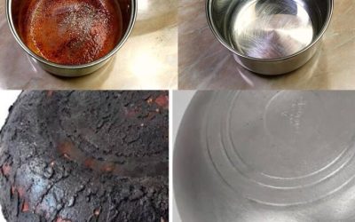 Ingredientul care îndepărtează instantaneu mâncarea arsă de pe oale și tigăi. Costă mai puțin de 1 euro.