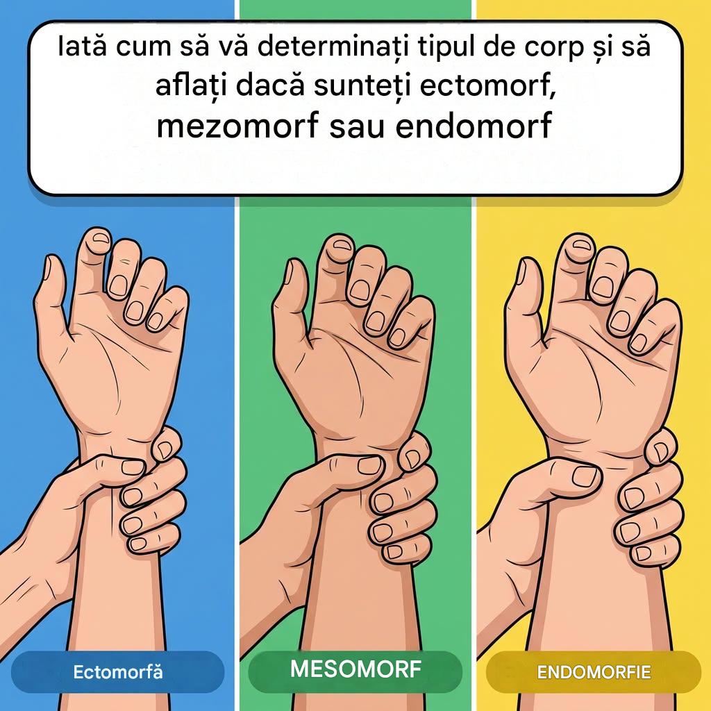 Ești ectomorf, mezomorf sau endomorf? Descoperă-ți tipul de corp și cum să-l profiți la maximum. 💬👇