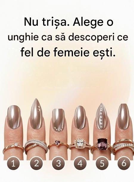 Care dintre aceste unghii seamănă cel mai mult cu tine? Află ce spun despre tine.