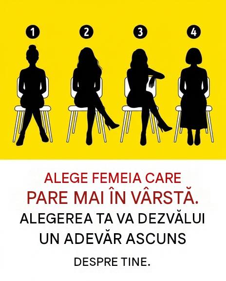 Test de personalitate: Femeia pe care o găsești cea mai în vârstă îți dezvăluie adevăratul caracter