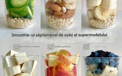 7 smoothie-uri pentru o siluetă frumoasă: un program săptămânal de smoothie-uri cu ovăz potrivite pentru un model