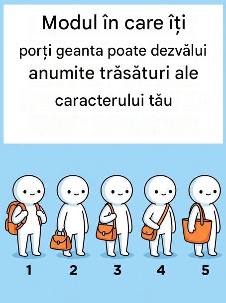 Ce dezvăluie felul în care îți porți geanta despre caracterul tău