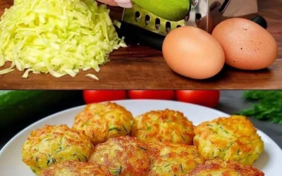Sunt atât de delicioase încât le fac de două ori pe săptămână! Cea mai ușoară rețetă de dovlecei!😯👇👇