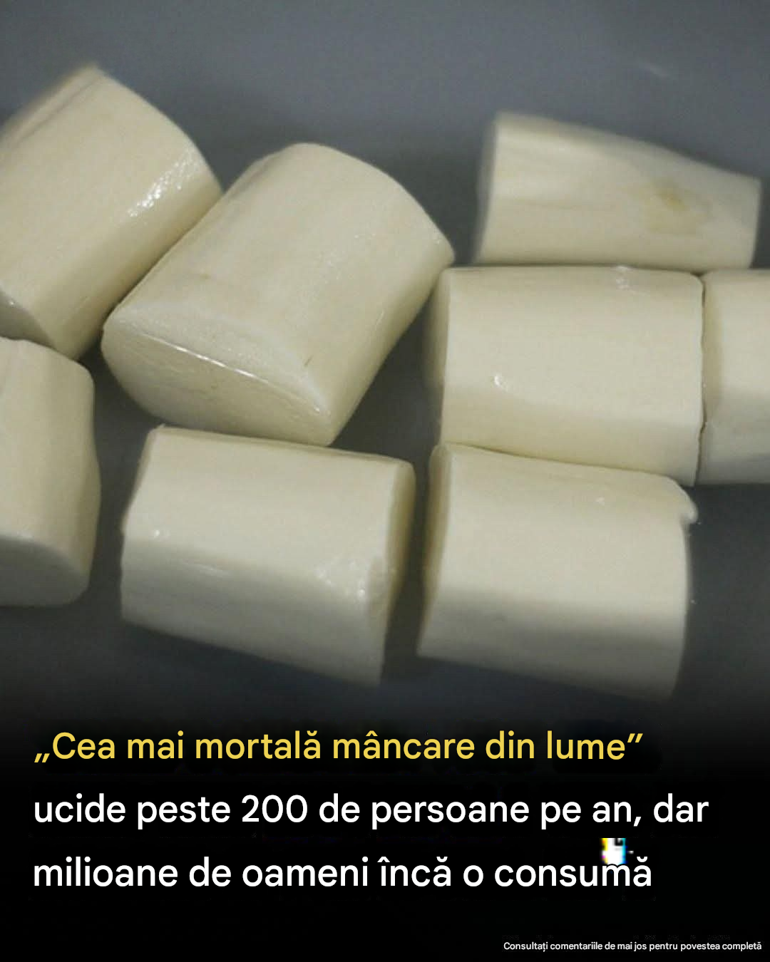 Acesta este „cel mai letal” aliment din lume, care face 200 de victime anual