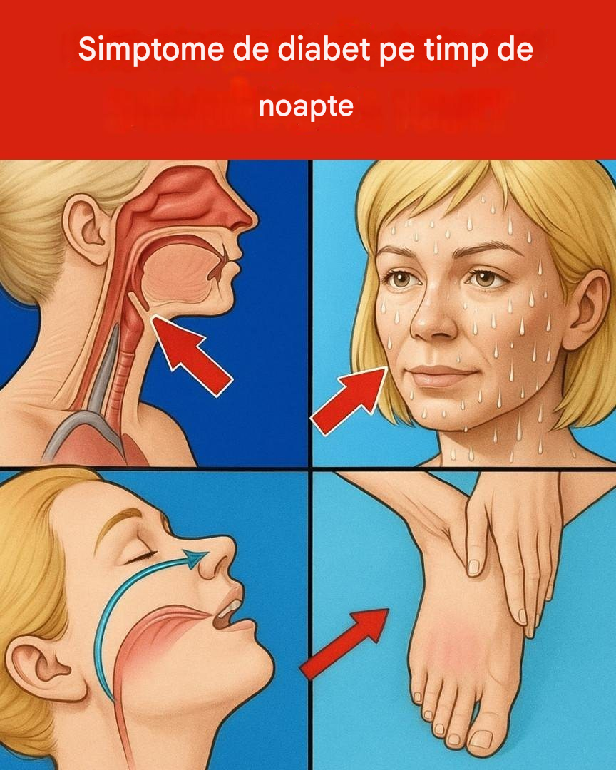 5 simptome ale diabetului care apar noaptea