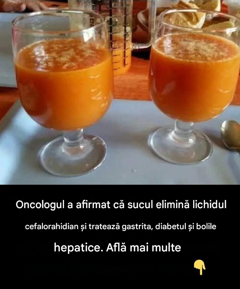 Oncologul a susținut că acest suc elimină celulele canceroase și tratează gastrita, diabetul și bolile hepatice.