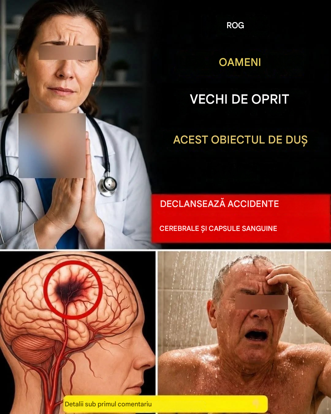 Un neurolog exclamă: “Sunt șocat! Acest obicei de a face duș crește riscul unui accident vascular cerebral nocturn! » | Sfaturi de sănătate pentru seniori