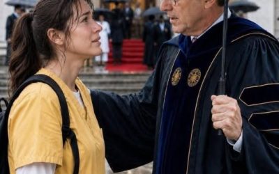 Tatăl meu m-a împiedicat să intru în propria mea absolvire a Facultății de medicină pentru că mama mea vitregă a vrut ca fiica ei să-mi folosească biletul VIP.