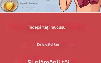 Curăță-ți gâtul și plămânii de mucus cu această rețetă – doar 2 ingrediente