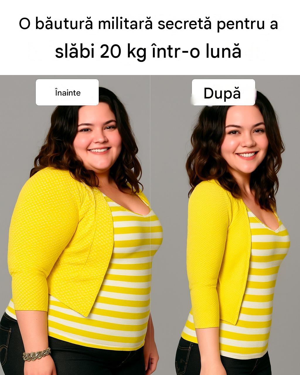 O băutură militară secretă pentru a slăbi 9 kilograme într-o lună care topește rapid grăsimea de pe burtă
