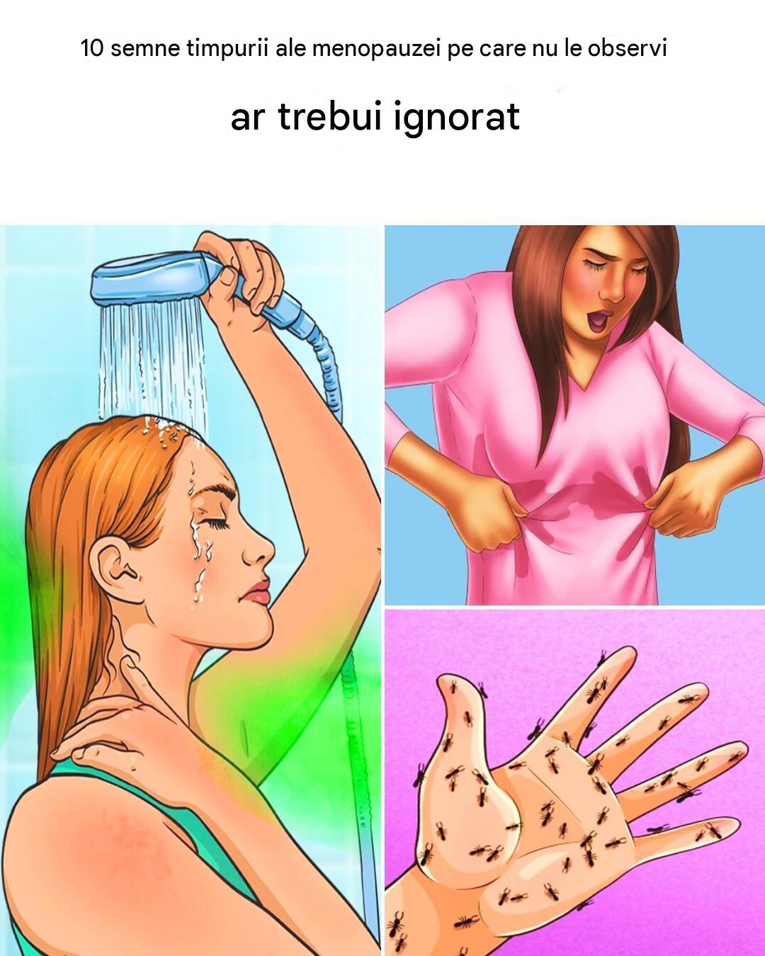 Menopauza precoce: 10 semne (și multe altele) de urmărit