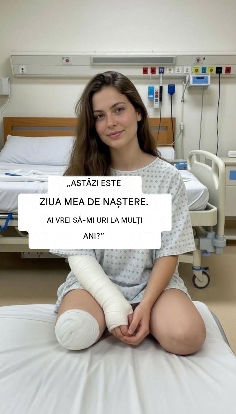 Astăzi m-am trezit într-o cameră care nu mi se pare a mea, cu acea liniște de spital care îți strânge pieptul. 🏥 Și chiar dacă ar fi