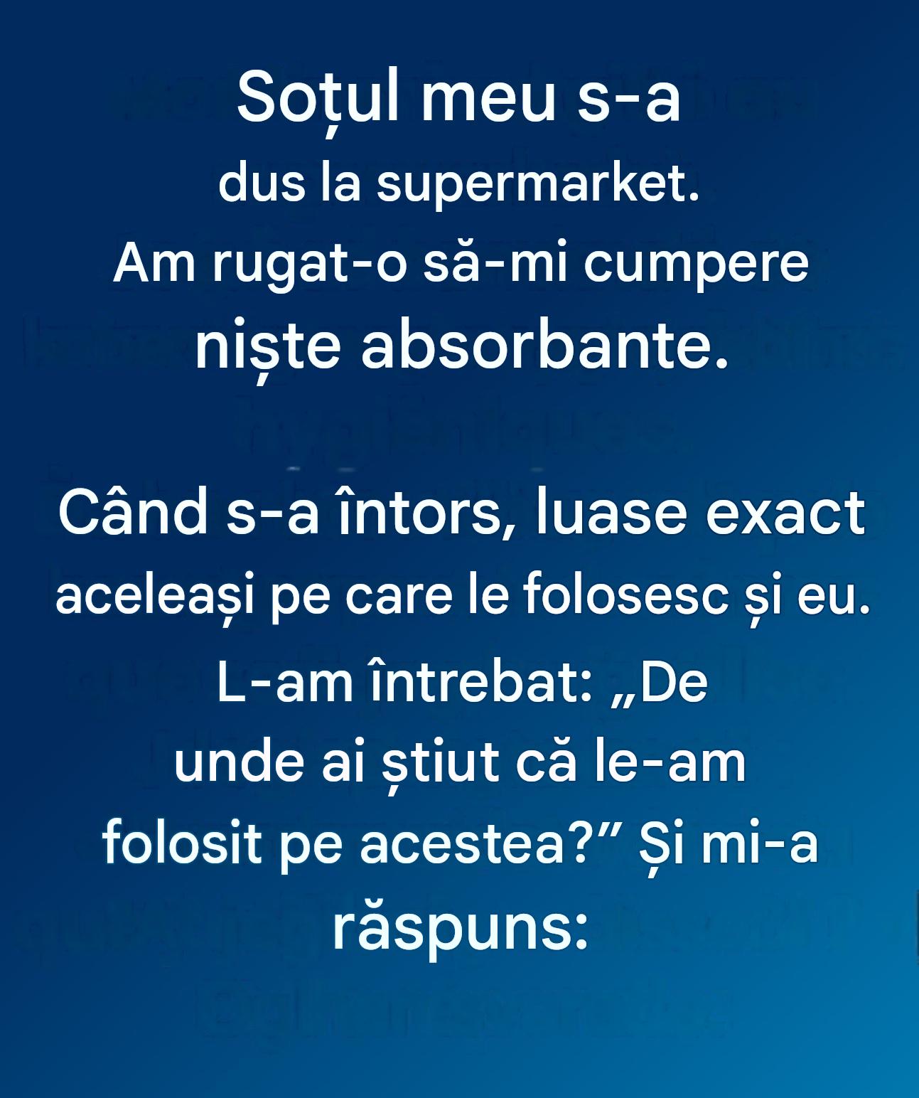 Momentul din supermarket când am realizat cât de mult mă iubește