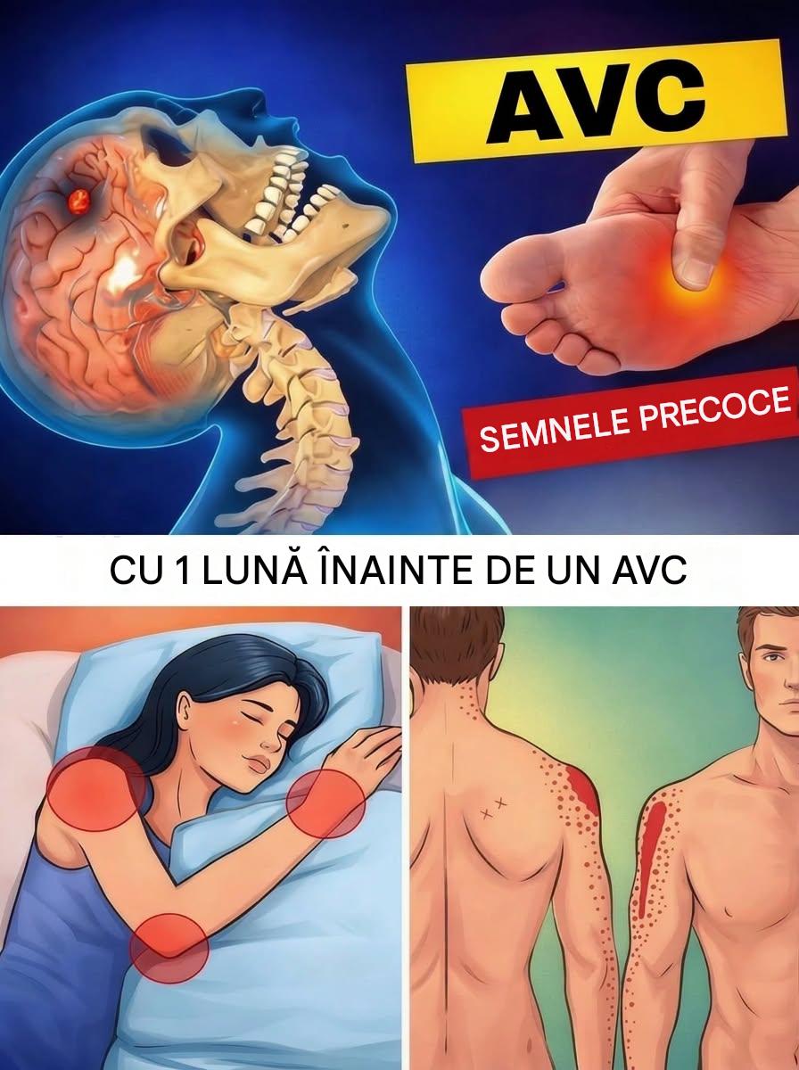 Accident vascular cerebral: 8 semne de avertizare pe care corpul tău le poate trimite cu o lună înainte — și 9 reflexe pentru a-ți reduce riscul