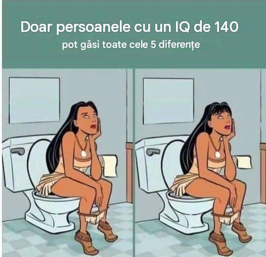 Test: Doar o persoană cu un IQ de 140 poate găsi cele 5 diferențe…