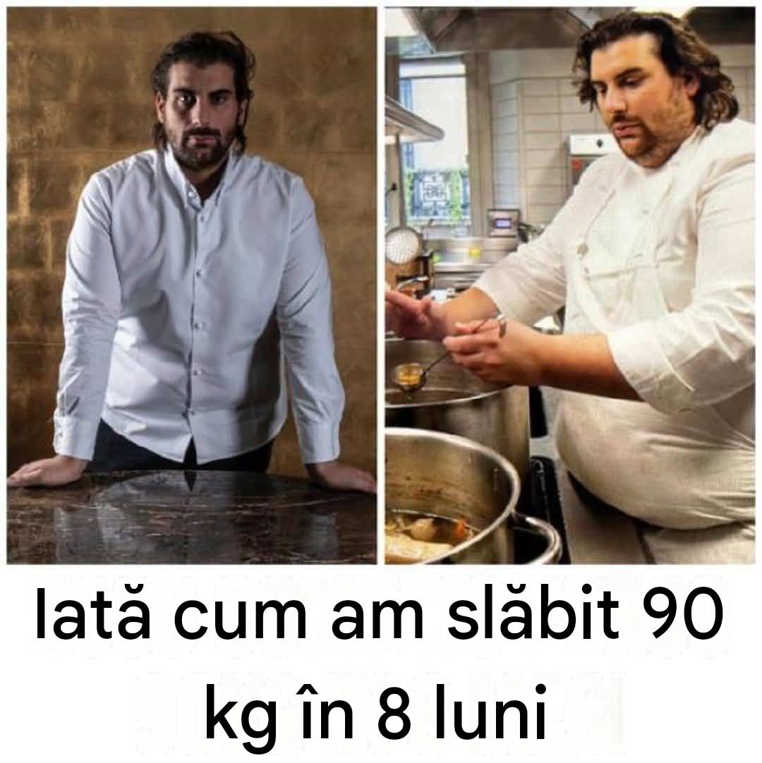 Bucătarul cu vedetă pierde 90 kg în 8 luni: “Secretul este să elimini complet…”