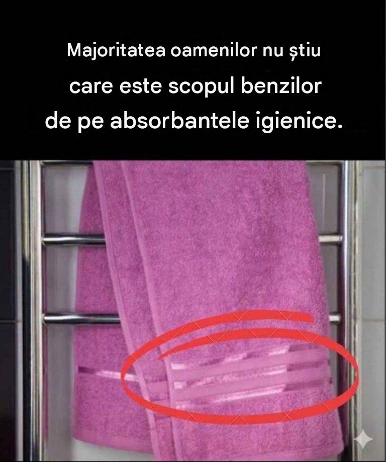 Fâșiile alea de pe prosoapele tale au un scop real… Și poate nu știi asta.