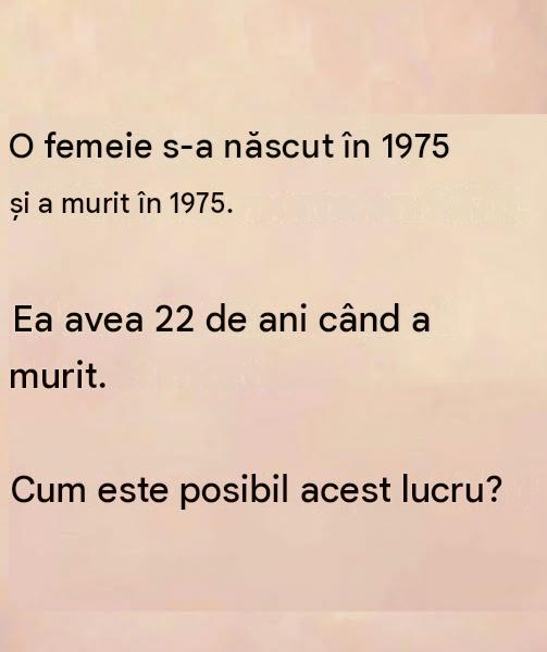 S-a născut și a murit în 1975, dar avea 22 de ani: enigma care îi face pe toți să o ia razna