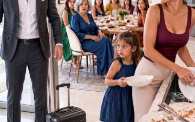 M-am întors acasă cu două zile mai devreme și am găsit 20 de oaspeți ai mamei mele mâncând în casa mea, în timp ce soția mea și fiica mea de 5 ani spălau vasele cu mâinile îmblânzite.