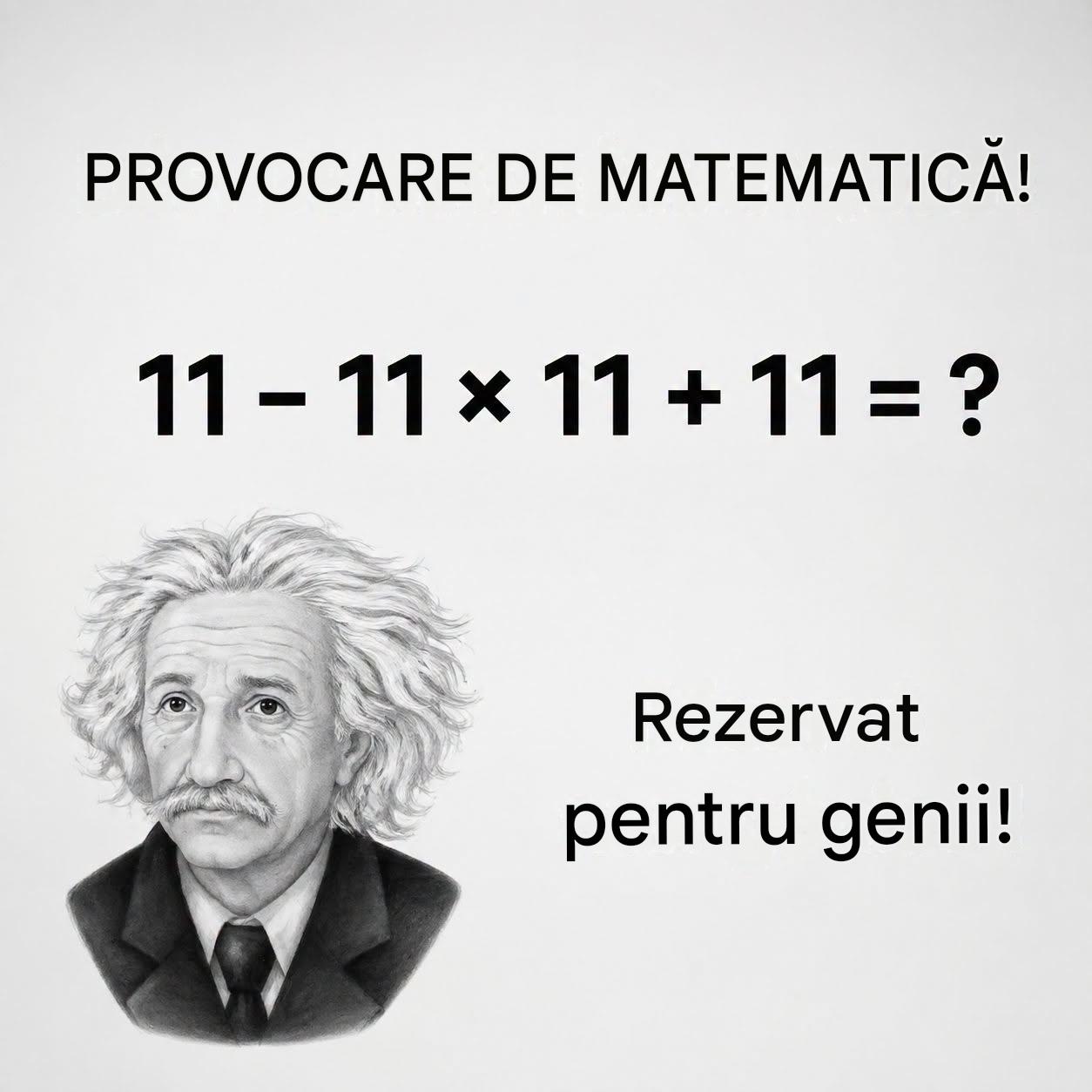 Doar geniile pot răspunde la asta. Descoperă răspunsul în primul comentariu.