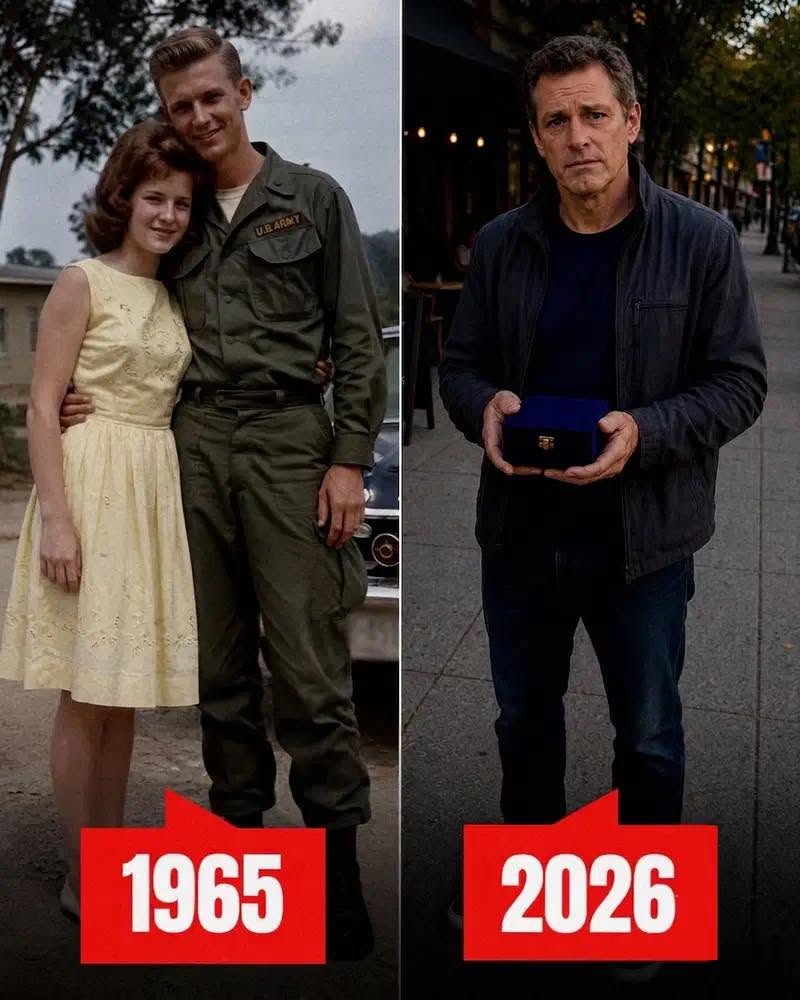 Am 80 de ani și nu m-am căsătorit niciodată după ce prima mea dragoste a dispărut în Vietnam – săptămâna trecută, un străin care era chipul lui mi-a dat o cutie albastră
