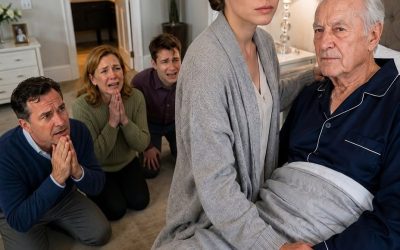 În ziua în care l-am adus pe bunicul acasă de la spital, a șoptit: “Vrei să le testezi inimile cu mine?” Am dat din cap și am sunat familia mea. “Tată… Bunicul a murit aseară.”