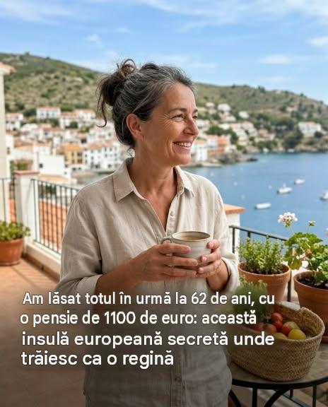 La 62 de ani, cu o pensie de doar 1.100 de euro, această franțuzoaică a reinventat totul pe o insulă europeană unde costul vieții este scăzut… Ce-ar fi dacă ai putea face la fel? 🌴