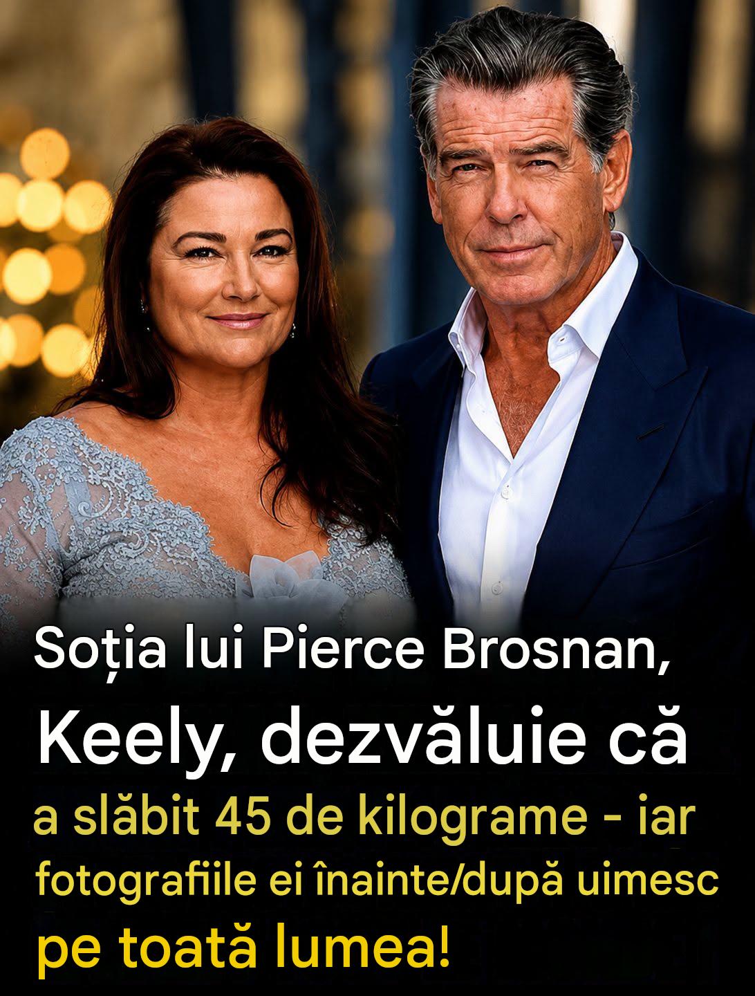 Soția lui Pierce Brosnan, Keely, a trecut printr-o transformare după ce a slăbit semnificativ. Vedeți fotografiile în comentariile de mai jos 👇