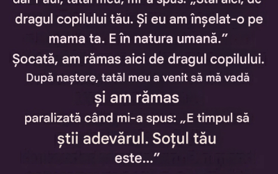 Soțul meu m-a înșelat în timpul sarcinii… Apoi tatăl meu mi-a dezvăluit un secret șocant
